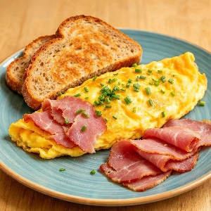 EGGS WITH PASTRAMI
