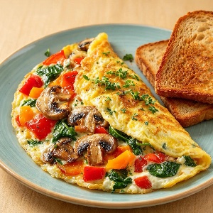EGGS WITH VEGETABLES